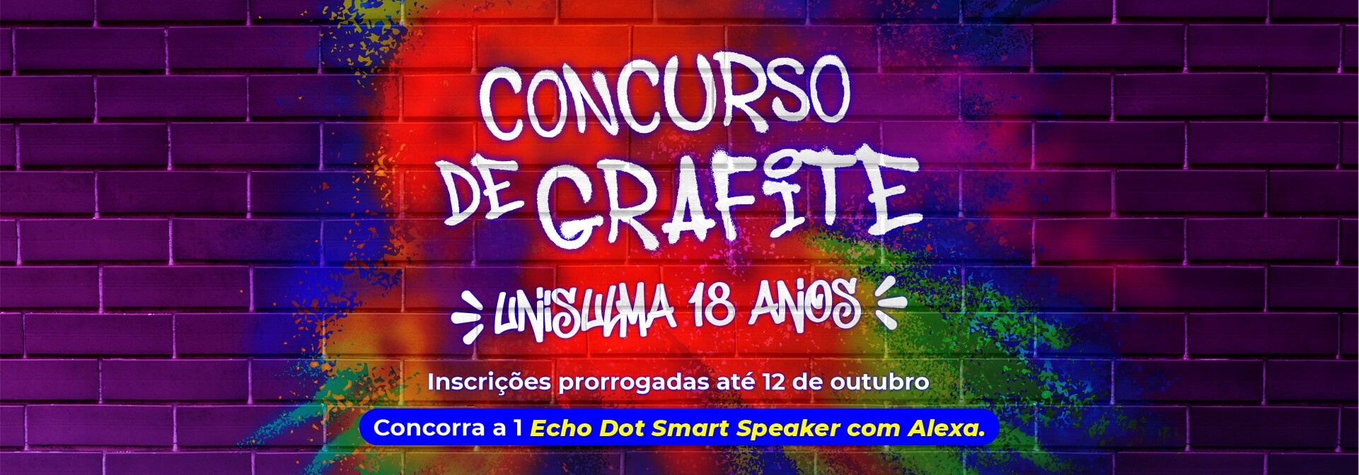 CONCURSO DE GRAFITE banner prorr